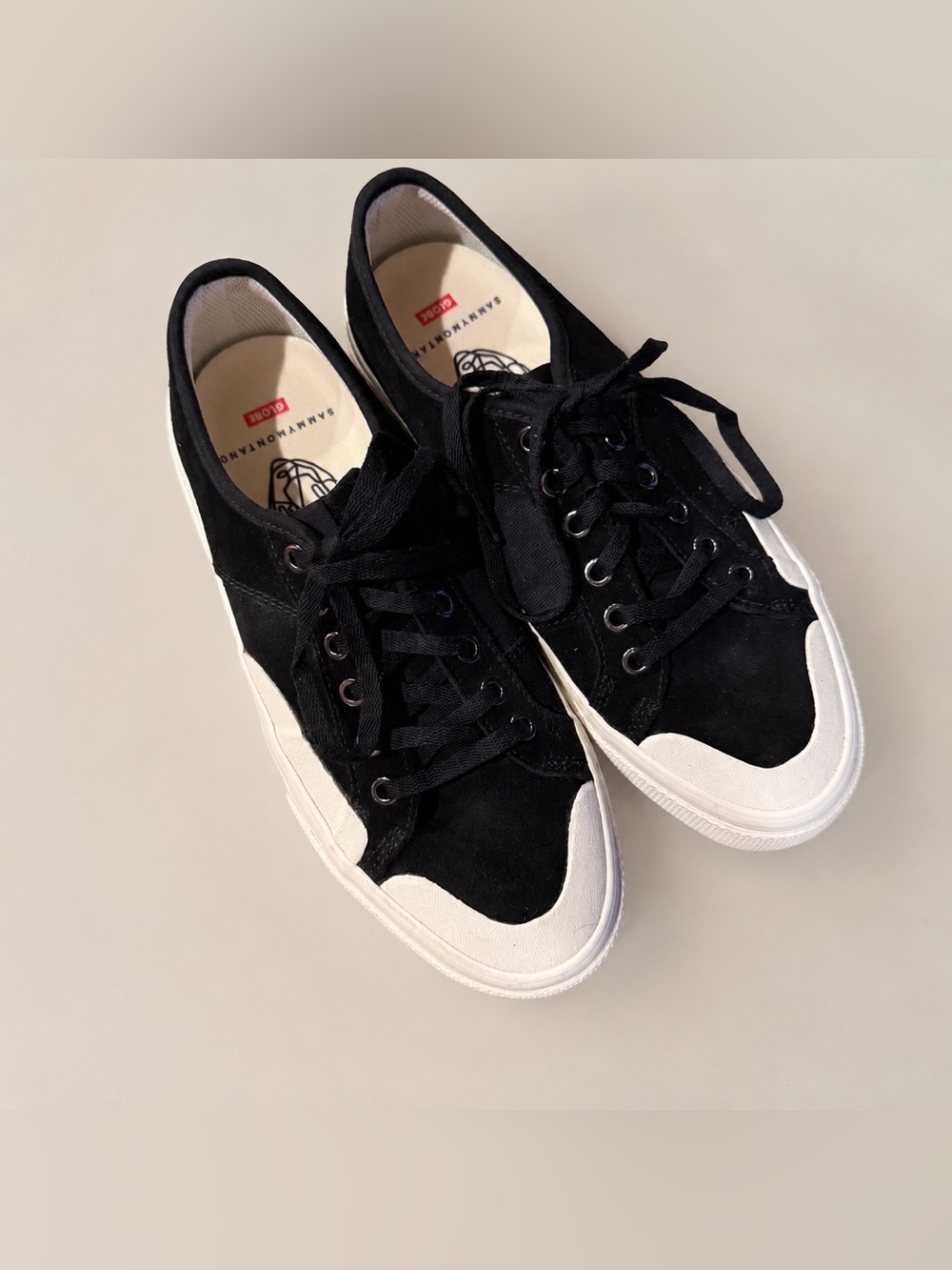 Globe x Sammy Montano Black Suede Skate Sneakers EU 40 US 8.5